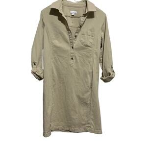 J. Jill live In Chino Dress 4 Petite
